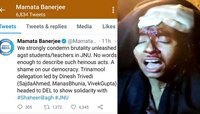 JNU হামলার তীব্র নিন্দা মুখ্যমন্ত্রীর, পাশে দাঁড়াতে দিল্লিতে প্রতিনিধি দল