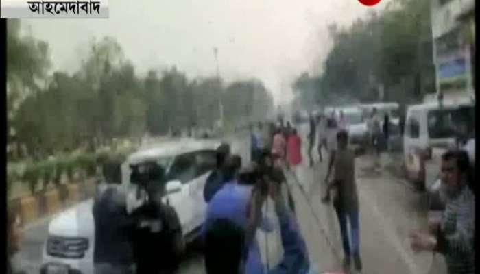 Ahmedabad heats up from ABVP-NSUI clash