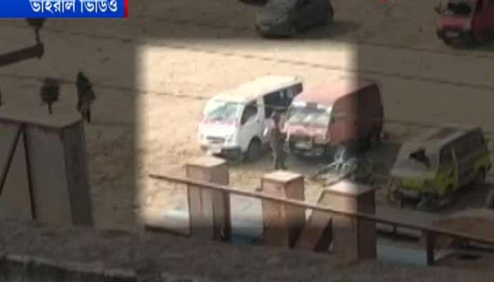 Viral Video shows police vandalising cars at Sujapur, maldah   