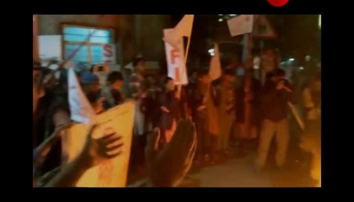 Jadavpur Students protest against CAA in a unique way 