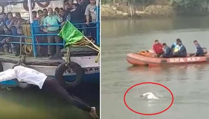 গঙ্গাবক্ষে সাঁতার কেটে CAA-র প্রতিবাদ জানালেন সাঁতারু