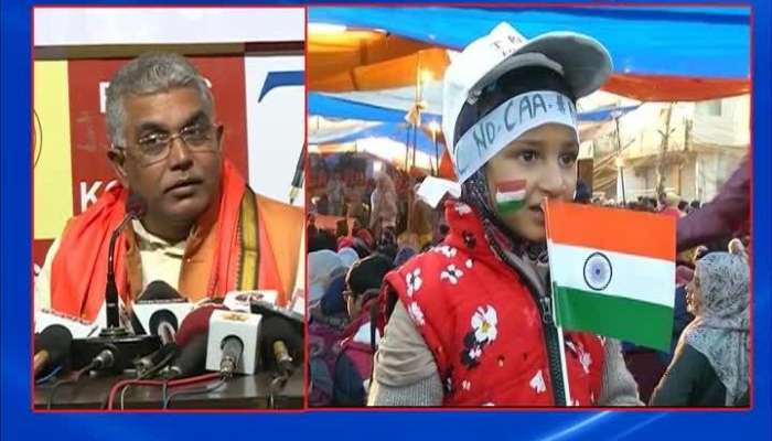 Why are not people in Shahinbag duing from cold?: Dilip Ghosh