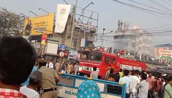 রাজাবাজারে ফলপট্টিতে ভয়াবহ আগুন, ঘটনাস্থলে দমকলের ৭টি ইঞ্জিন