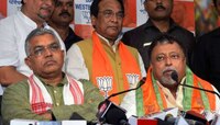 বড় মুখে দিলীপ বলেছিলেন, আমরা তৈরি, এখন পুরভোট পিছোতে যেতে হচ্ছে কমিশনে