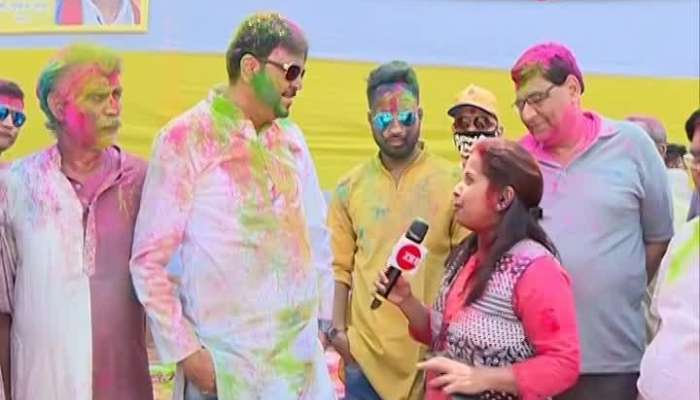 Sujit Bose Celebrates Holi festival at Shreebhumi