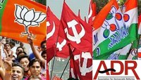 গত ১৫ বছরে অজ্ঞাত উত্স থেকে ১১,২৩৪ কোটি টাকা তুলেছে জাতীয় দলগুলি, জানাল এডিআর