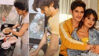 দেশ জুড়ে লকডাউন, একসঙ্গে রান্না করছেন টেলি তারকা দম্পতি কাঞ্চি সিং-রোশন মেহেরা