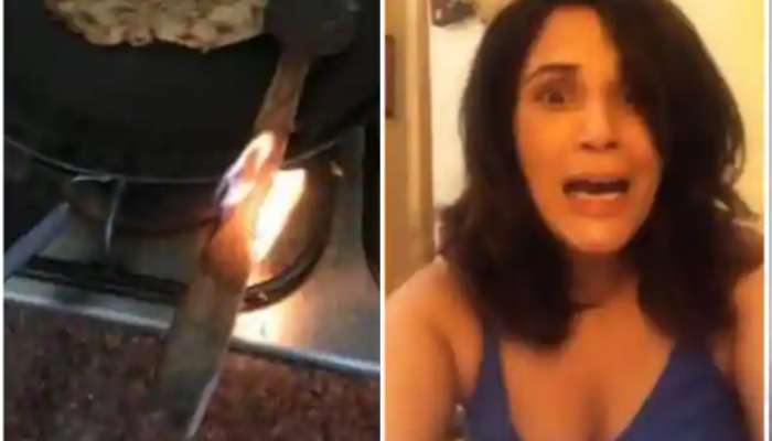 রান্না করতে গিয়ে আগুন লাগিয়ে বসলেন অভিনেত্রী রিচা চাড্ডা