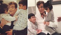 দুই নাতি লক্ষ্য ও রবি-কে নিয়েই সময় কাটছে বর্ষীয়ান অভিনেতা জীতেন্দ্রর