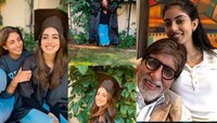 লকডাউনে বাড়িতে সেলাই করা গাউন বানিয়ে গ্র্যাজুয়েশন সেরিমনি হল অমিতাভ বচ্চনের নাতনির