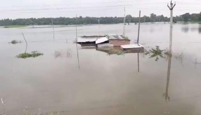 প্রবল বৃষ্টিতে ভয়াল চেহারা নদীগুলির, উত্তর দিনাজপুরের বন্যা পরিস্থিতি উদ্বেগজনক