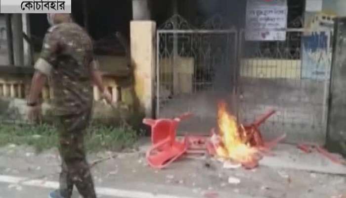 COOCHBEHAR TUFANGANJ CLASHES IN BANDH TODAY