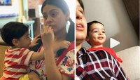  'পাস নেহি তো ফেল নেহি', ছোট্ট তেঘকে গান শেখানোর চেষ্টায় সুনিধি চৌহান