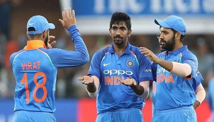 ICC র‌্যাঙ্কিংয়ে শীর্ষে কিং কোহলি, দু&#039;য়ে রোহিত-বুমরাহ