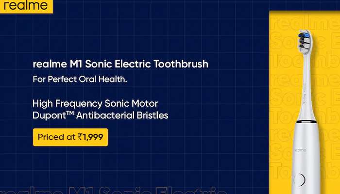 চারটি ভিন্ন মোডে পরিষ্কার হবে দাঁত, ৫ মিনিট চার্জে চলবে ২ দিন! বাজারে আসছে Realme-র স্মার্ট টুথব্রাশ