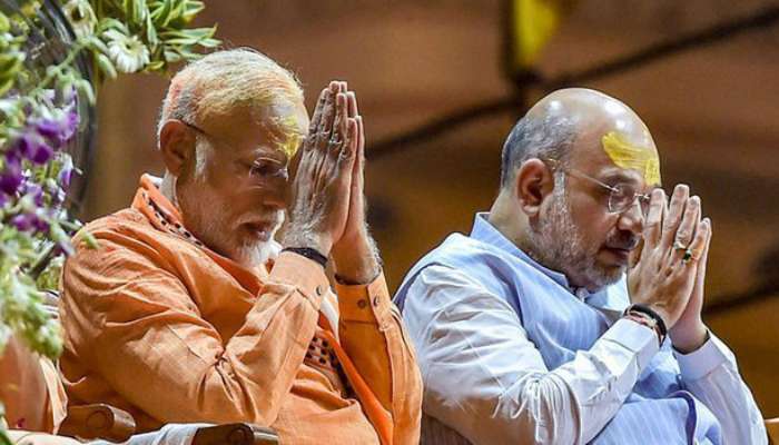 দেবীর কাছে করোনা মুক্তির প্রার্থনা, 'মিশন বঙ্গ'-এ 'শুভ মহালয়া' মোদী-শাহের 