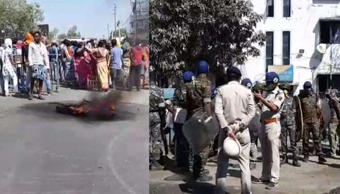 পুলিসি হেফাজতে নাবালকের মৃত্যু, বিজেপির বিক্ষোভে জ্বলছে বীরভূম