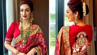 'সারেগামাপা' বিচারক হিসাবে কলকাতায় এসে পুরো দস্তুর বাঙালি সাজে গায়িকা আকৃতি কক্কর