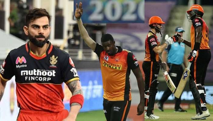 IPL 2020: ব্যাটে-বলে দুরন্ত হোল্ডার, কোয়ালিফায়ারে হায়দরাবাদ; বিদায় বিরাটদের