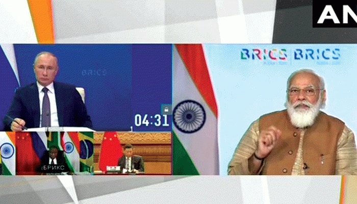 সন্ত্রাসে মদত দানকারী দেশগুলিকেও এর দায় নিতে হবে, BRICS বৈঠকে পাকিস্তানকে নিশানা মোদীর 