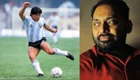 বাঁ পায়ের ঈশ্বর মারাদোনা : অনিন্দ্য চট্টোপাধ্যায় 