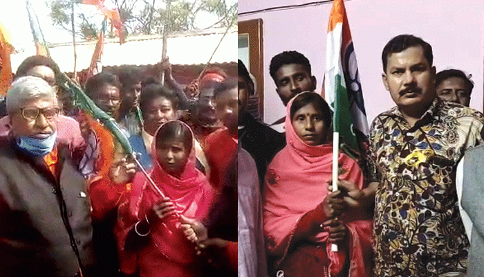 সকালে বিজেপিতে যোগ, রাতেই 'ঘরওয়াপসি' তৃণমূল পঞ্চায়েত সদস্যার 