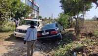 রাস্তার ধারে উল্টে গেল গাড়ি, অল্পের জন্য রক্ষা পেলেন হিমাচল প্রদেশের রাজ্যপাল
