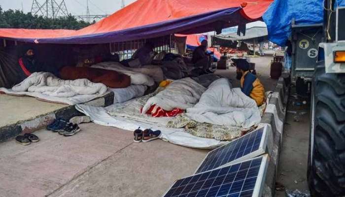 Farmer Protest:শীতের কামড়ে দিল্লিতে মৃত্যু এক প্রতিবাদীর