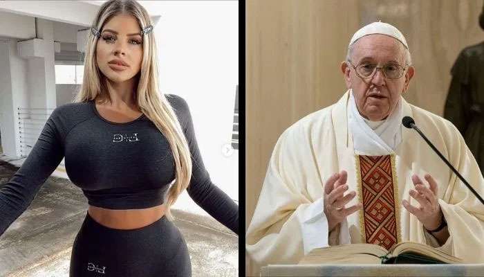 Swimsuit পরা সুন্দরীর ছবিতে Like Pope Francis-এর, মডেলের Reaction-এ শোরগোল