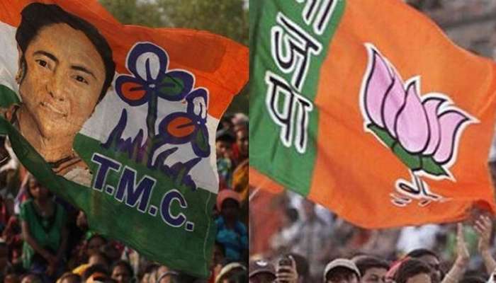 মিছিলকে কেন্দ্র করে TMC-BJP সংঘর্ষে উত্তপ্ত খানাকুল, থানা ঘেরাও করে বিক্ষোভ