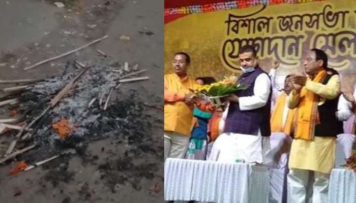 Nandigram-এ Suvendu-র অফিসে ভাঙচুর, কোনওরকমে পালিয়ে বাঁচলেন কর্মীরা