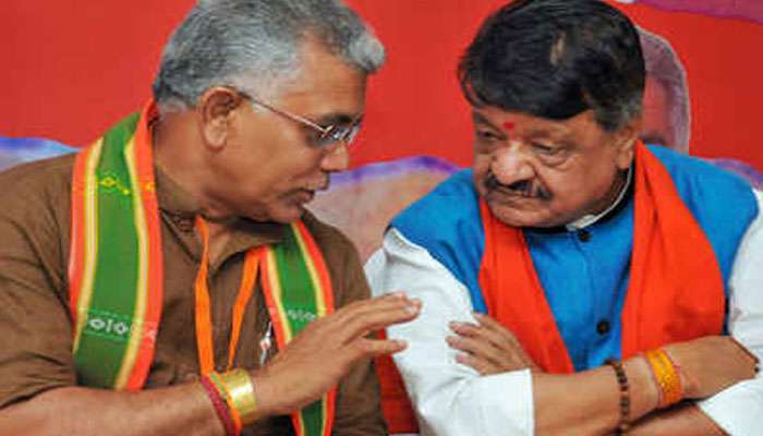 নজরে একুশের নির্বাচন, আজ দলীয় কর্মীদের নিয়ে বিশেষ বৈঠক কৈলাস, দিলীপের নজরে একুশের নির্বাচন, আজ দলীয় কর্মীদের নিয়ে বিশেষ বৈঠক কৈলাস, দিলীপের