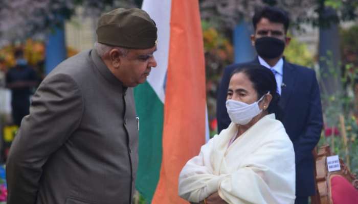 'জয় শ্রী রাম' বিতর্কের আবহে রাজভবনে Mamata, থাকলেন শেষ পর্যন্ত  