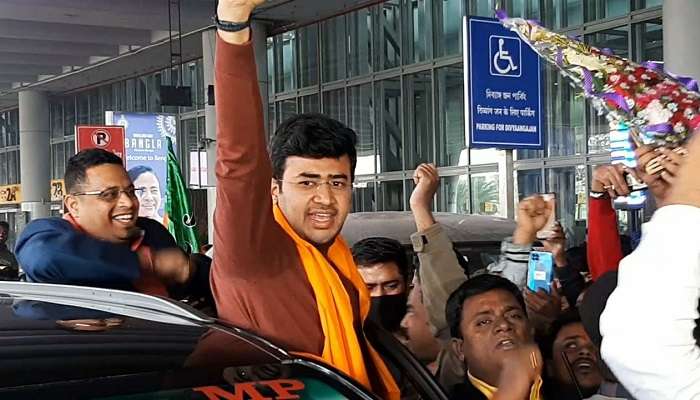 লড়াইটা BJP বনাম TMC-র, আর বিজেপি জিতে গিয়েছে : Tejasvi Surya