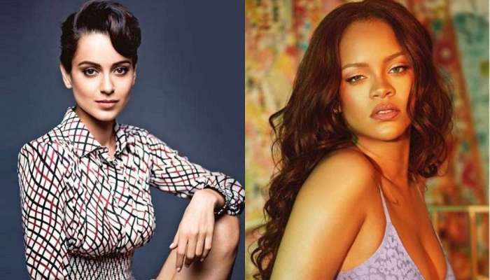 Farmers Protest : রিহানাকে &#039;পর্ন গায়িকা&#039; বলে আক্রমণ Kangana-র