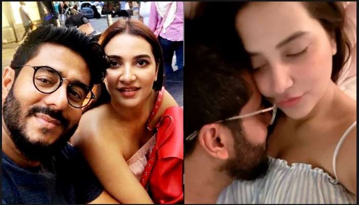 Valentine&#039;s Day: আদরে-সোহাগে মাখামাখি Raj-Subhashree