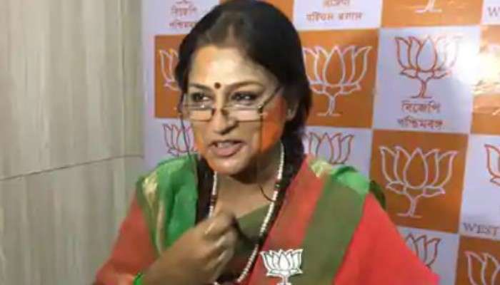 মঙ্গলকোটে &#039;হামলা&#039;র মুখে BJP নেত্রী Rupa Ganguly, রাসায়নিক মেশানো ফুল ছোঁড়ার অভিযোগ
