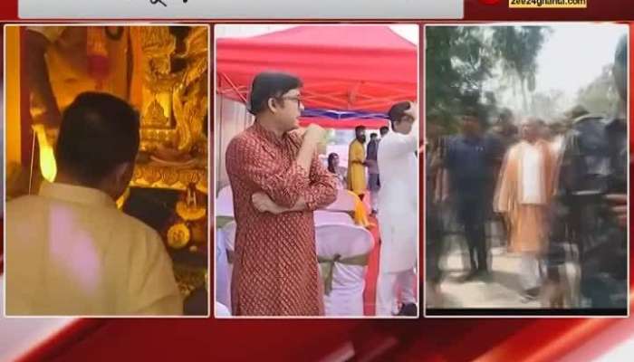 raj charaborty subhasree ganguly celebrates saraswati puja