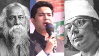 Abhishek-কথায় নির্বাচনী ময়দানে এবার রবির 'সোনার বাংলা' বনাম নজরুলের 'জয় বাংলা'  