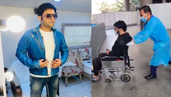হুইলচেয়ারে বসে বিমানবন্দরে Kapil Sharma, ভাইরাল ভিডিয়ো 