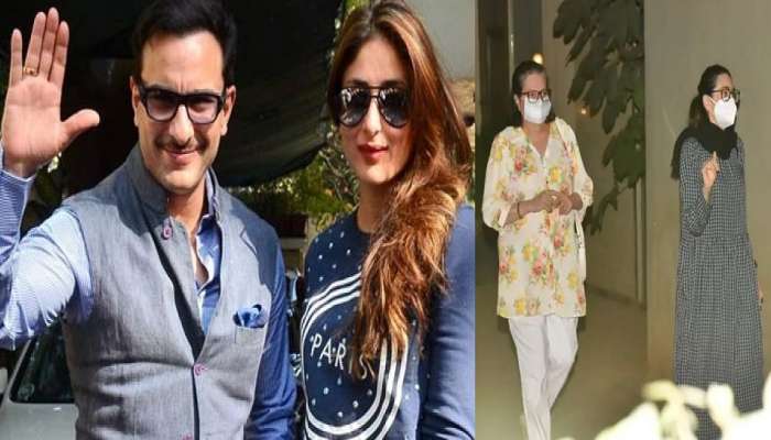 Kareena-র ছোট্ট ছেলেকে দেখতে Saif-র বাড়িতে Karisma-রা 