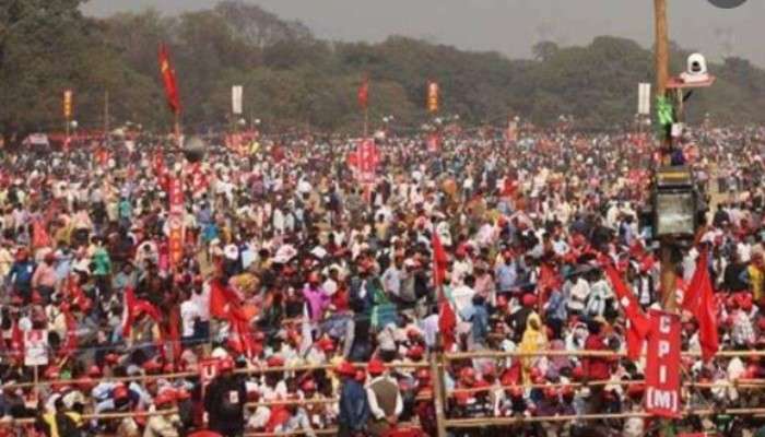 লাল ঝান্ডার অস্তিত্বের লড়াই, আজ ব্রিগেড বামেদের