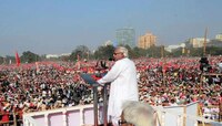 ভিড়, বিকল্প জোটের বার্তা সবই থাকল ব্রিগেডে, নেই শুধু জনতার 'নেতা'        