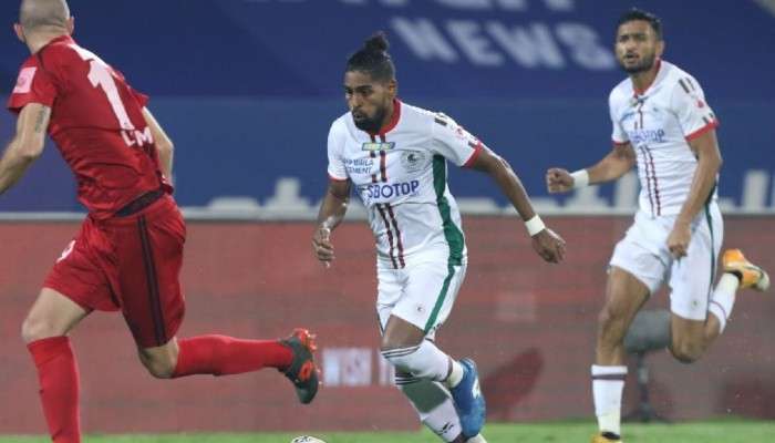 ISL 2021: অতিরিক্ত সময়ে ছন্দপতন, সেমিফাইনালের প্রথম লেগে জয় অধরা ATK Mohun Bagan-র ISL 2021: অতিরিক্ত সময়ে ছন্দপতন, সেমিফাইনালের প্রথম লেগে জয় অধরা ATK Mohun Bagan-র