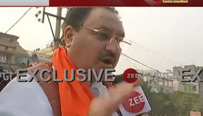 "Mamata Banerjee is sure to go and BJP is coming" J. P. Nadda's | EXCLUSIVE