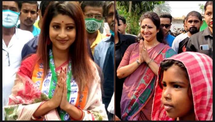 সোনারপুর দক্ষিণে ভোট প্রচারে BJP-র Anjana Basu, উত্তরে TMC-র Lovely Maitra