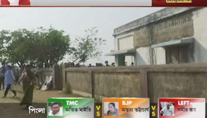 What is the condition of the Bayal booth at Nandigram? or Bankura? Our representatives said Election News