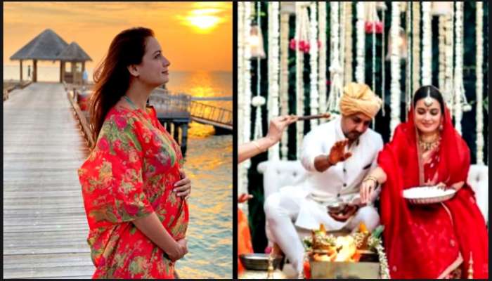 বিয়ের ১ মাসও কাটল না, মা হওয়ার সুখবর শোনালেন Dia Mirza