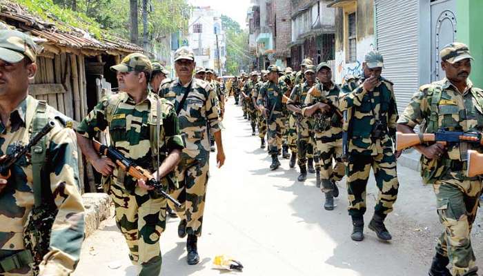West Bengal Election 2021: চতুর্থ দফার আগে কড়া কমিশন, রাজ্যে ১০০০ কোম্পানি পার করল বাহিনী