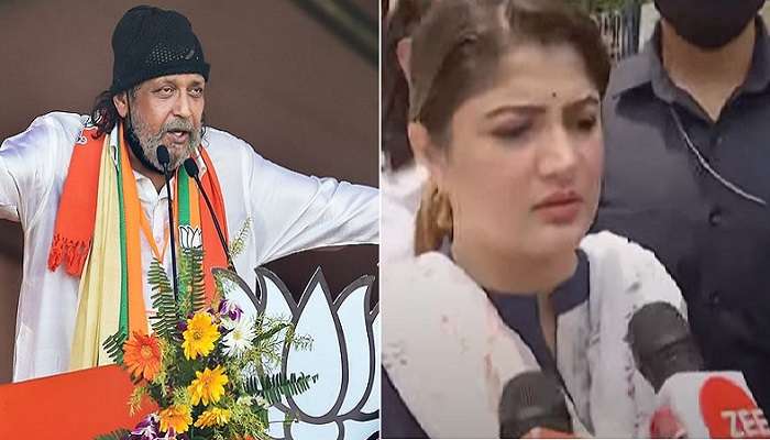 WB assembly election 2021 : মিলল না অনুমতি, বেহালায় বাতিল মিঠুনের রোড শো, শ্রাবন্তীর নেতৃত্বে থানায় BJP-র বিক্ষোভ